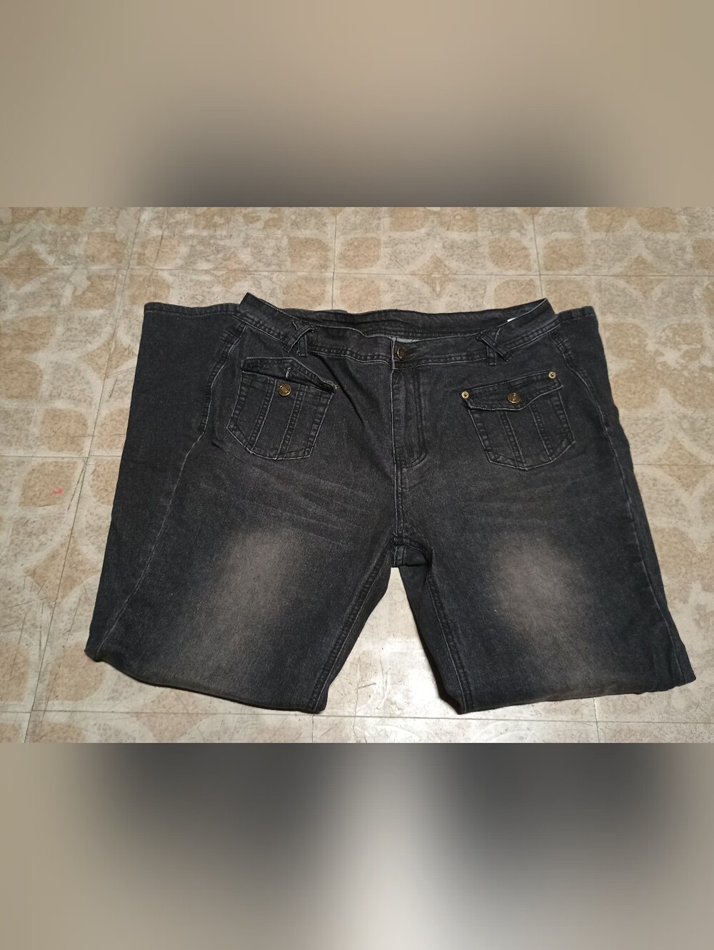 Black Flare Jeans